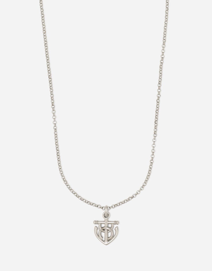 Dolce & Gabbana “Marina” anchor necklace Silver WNQ1M4W1111
