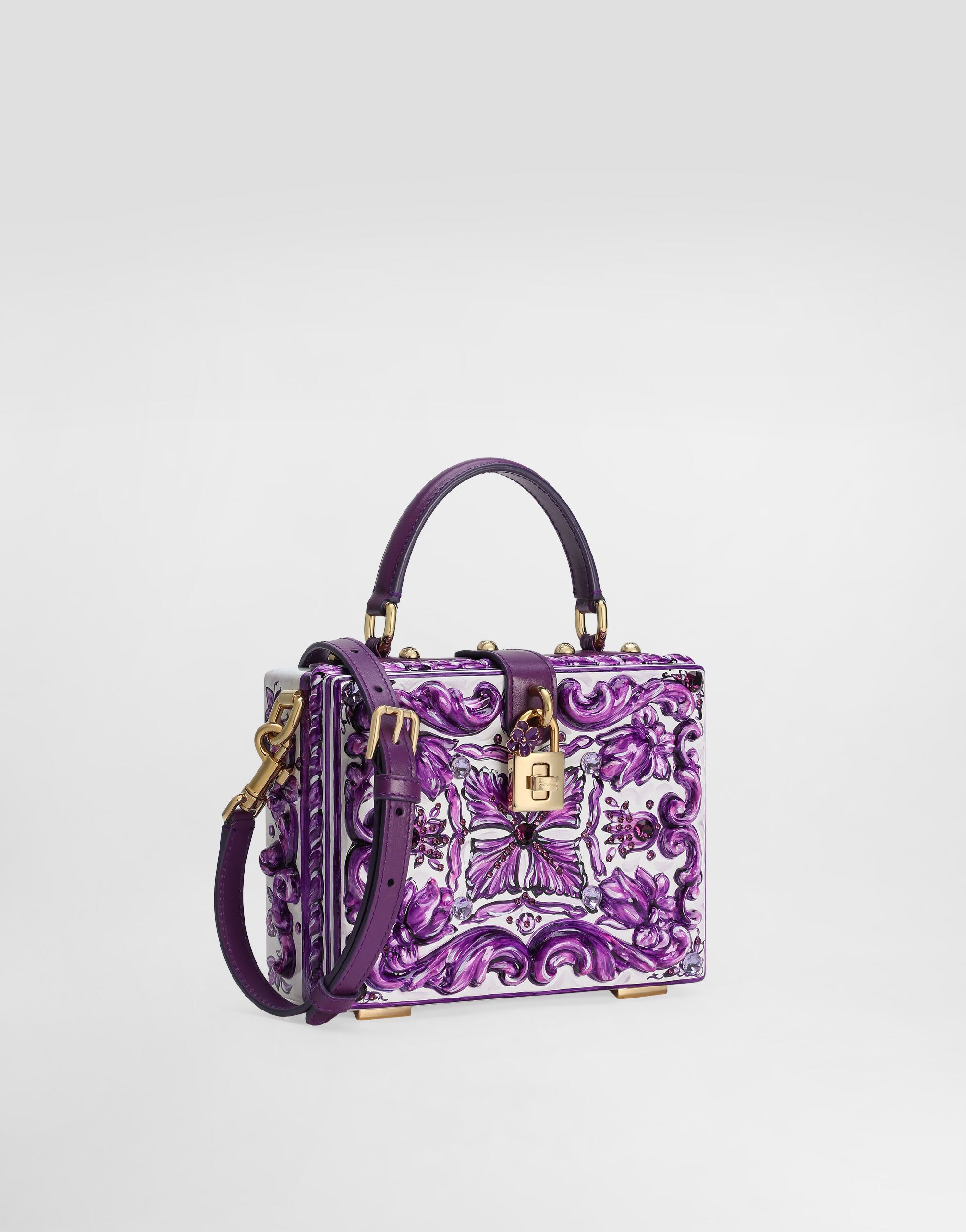 Dolce Box Majolica resin handbag in Multicolor for Women