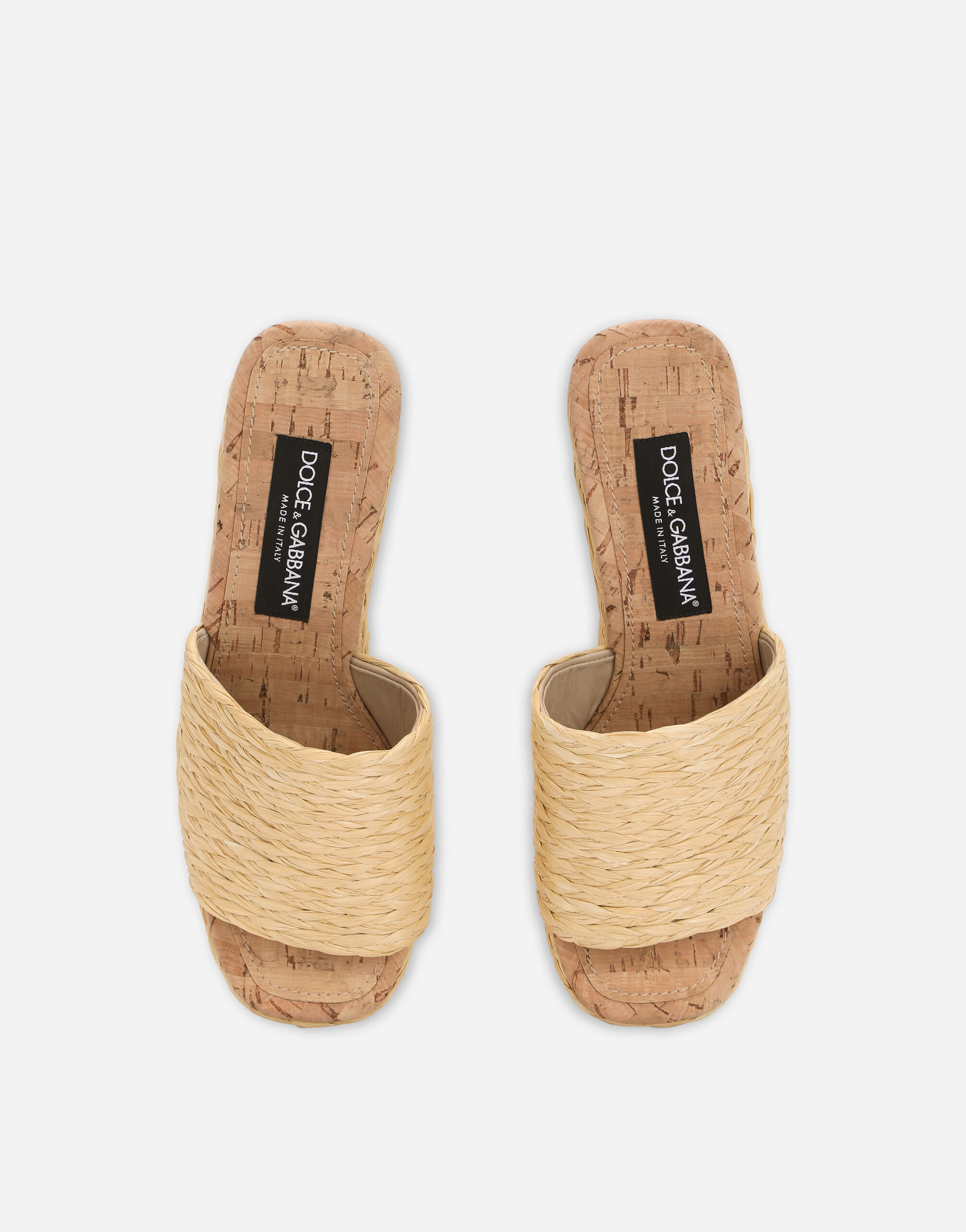Sandali zeppa shop dolce e gabbana