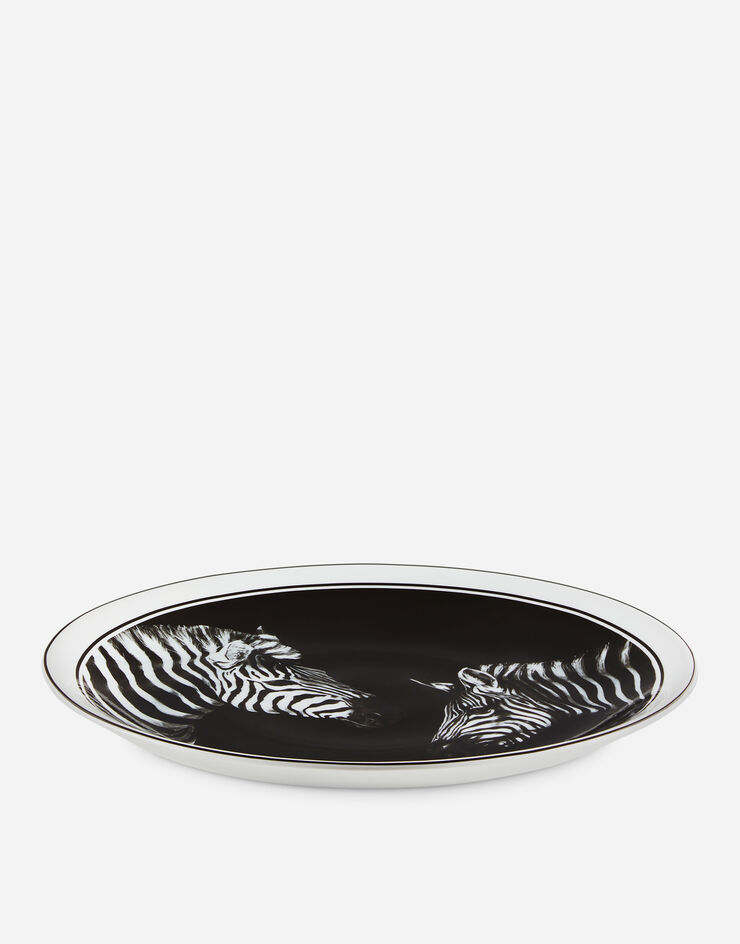 Dolce & Gabbana Porcelain Platter Multicolor TC0024TCA47