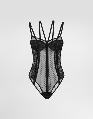 Dolce & Gabbana Body en dentelle Noir O9A26TONO24