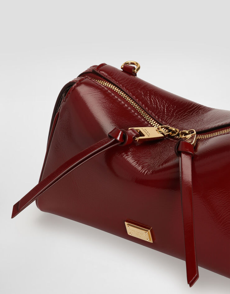 Dolce & Gabbana Vittoria calfskin handbag Red BB7889AZ000