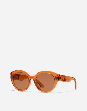 Dolce & Gabbana Lunettes de soleil Everyday Flowers Orange transparent VG601EVN87J