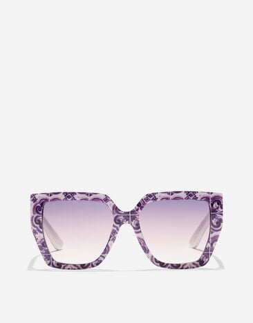 Dolce & Gabbana Maiolica Viola Sunglasses Multicolor VG4438VP9U6