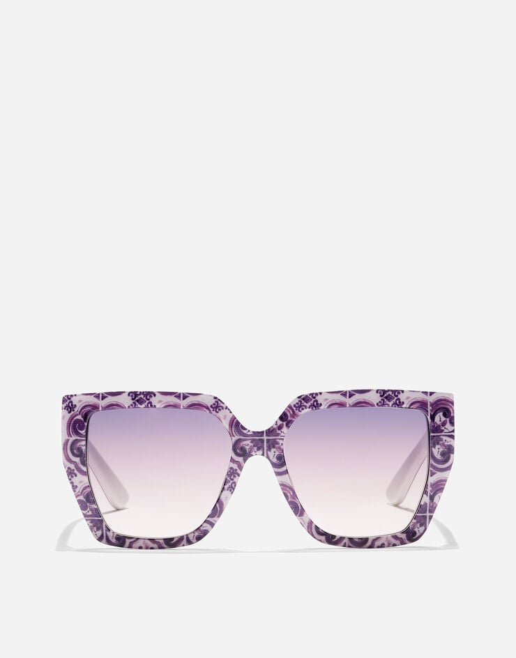 Dolce & Gabbana Maiolica Viola Sunglasses Multicolor VG4438VP9U6