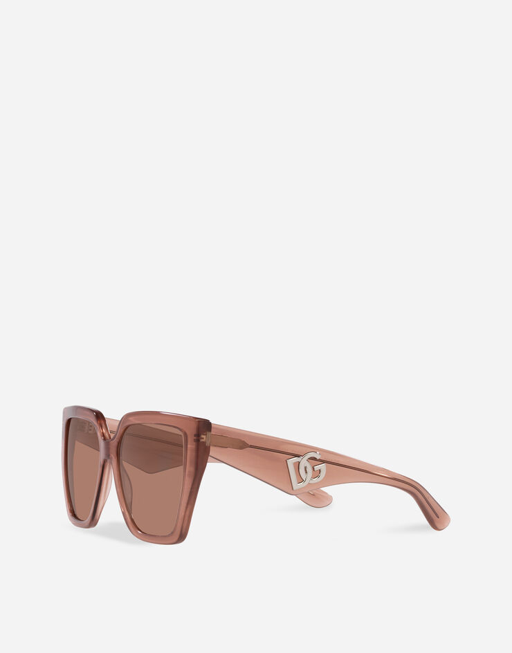 Dolce & Gabbana Солнцезащитные очки DG Crossed карамель VG443BVP113