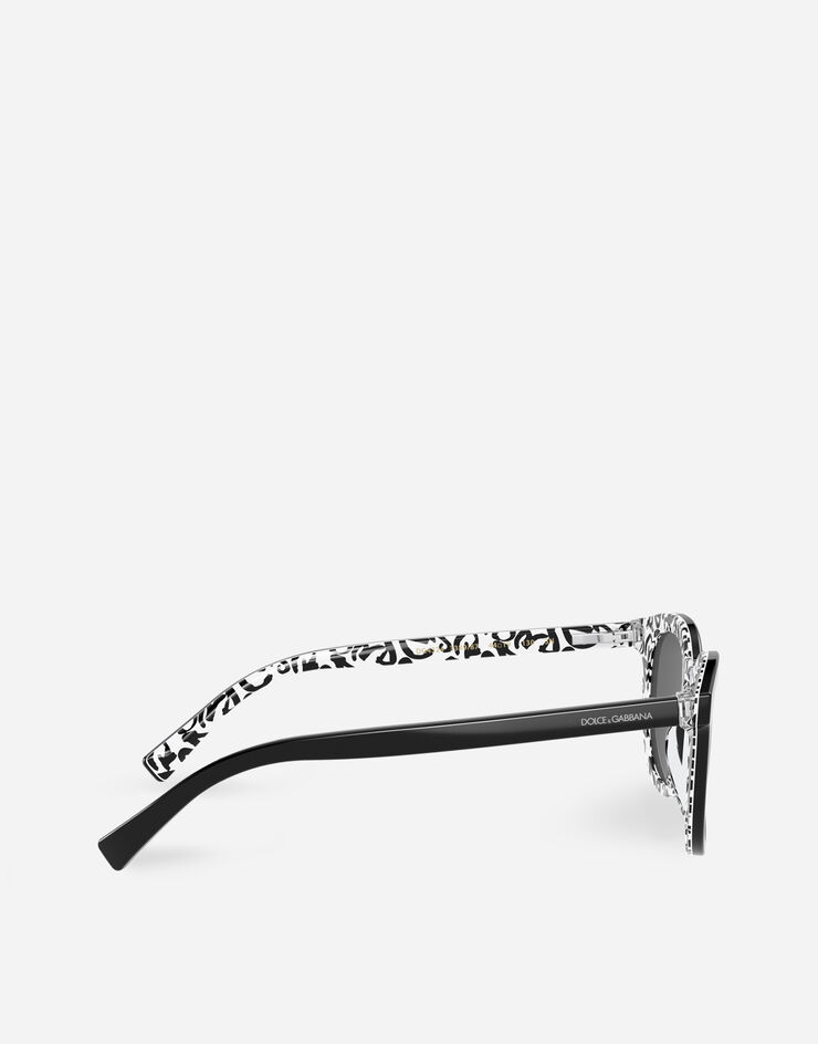 Dolce & Gabbana Logo Sunglasses Logo graffiti print VG4324VP987