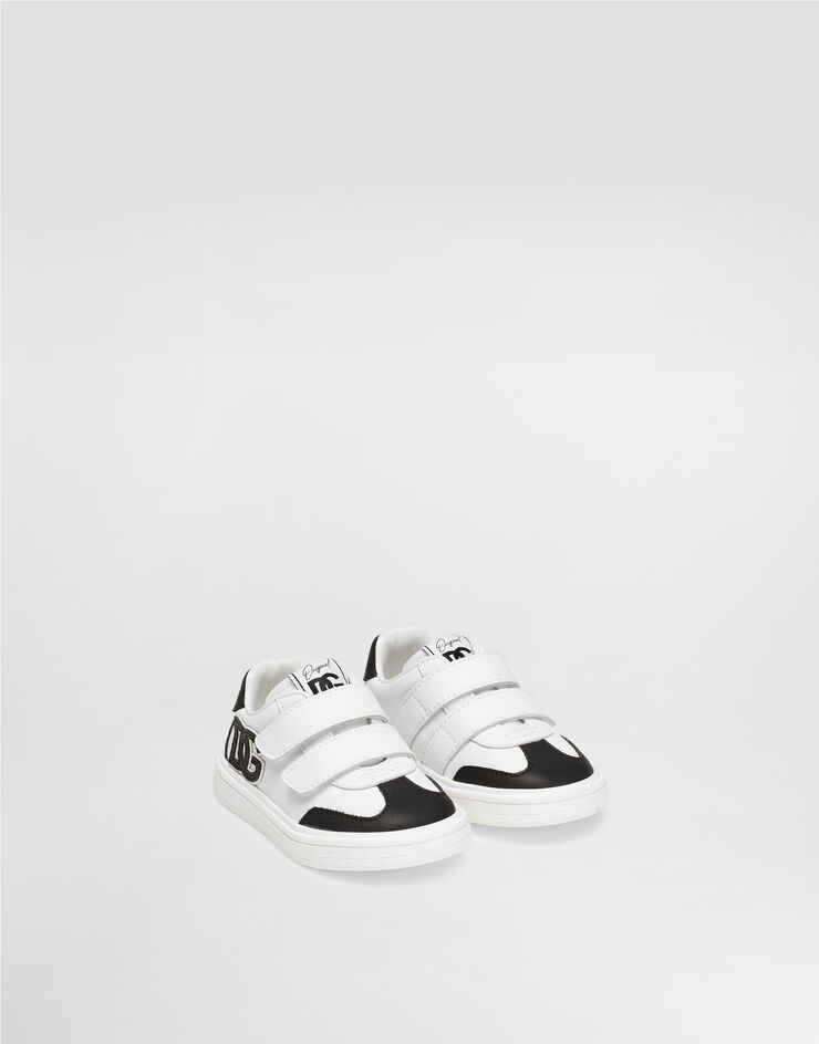 Dolce & Gabbana DG Original calfskin low-top sneakers with DG logo Multicolor DN0205A1048