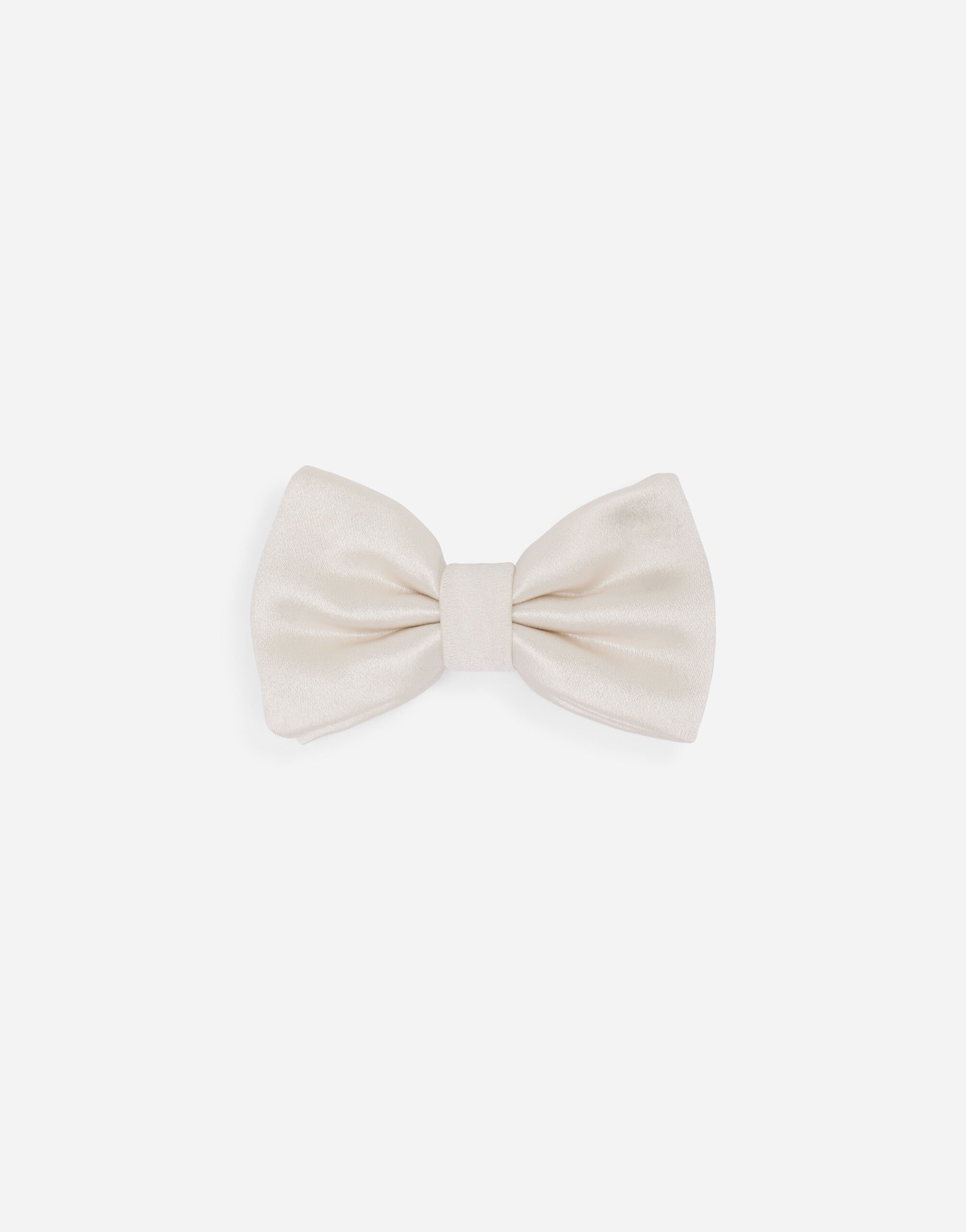 Dolce & Gabbana Silk duchesse bow tie White LNKH37JBVU1