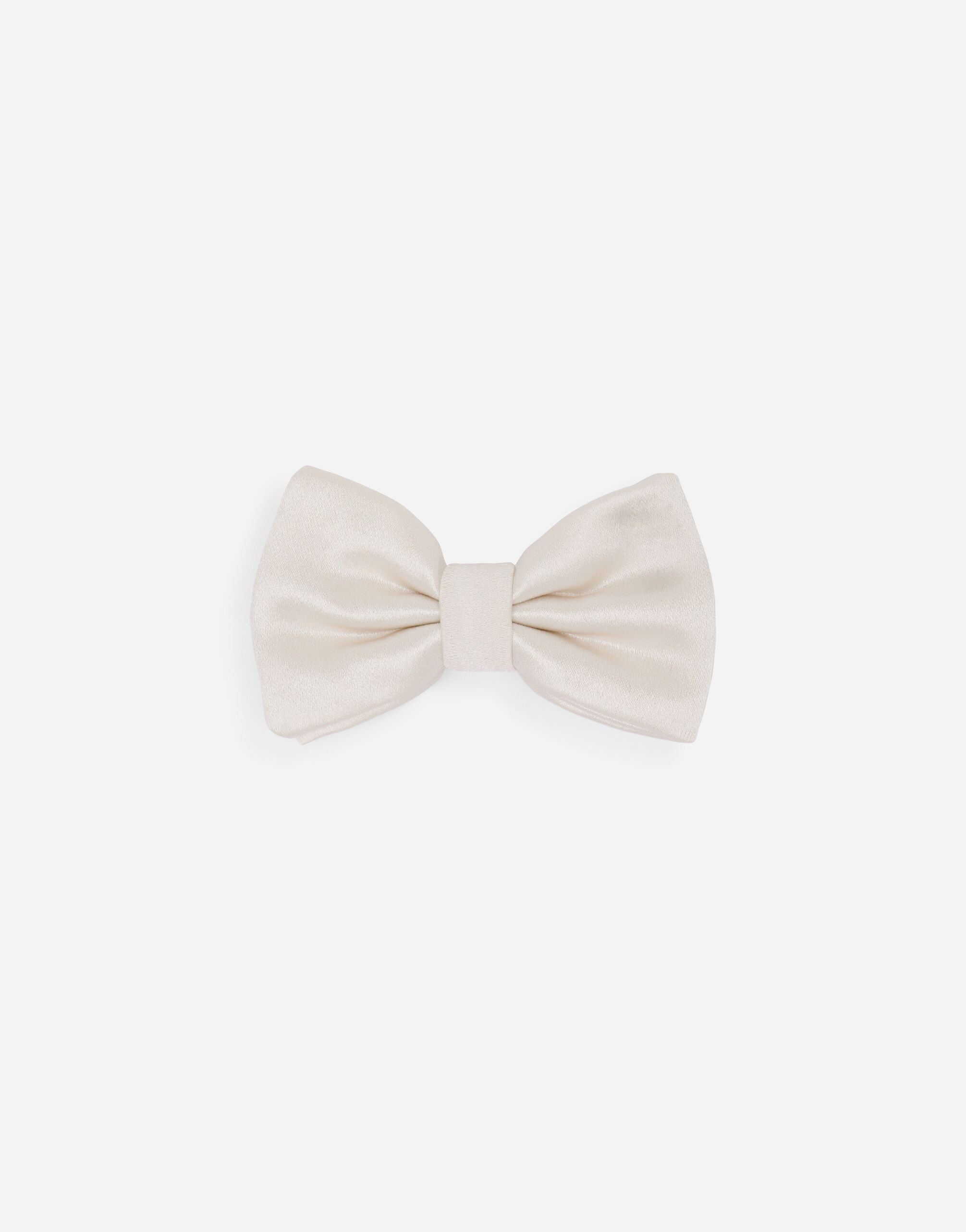 Dolce & Gabbana Silk duchesse bow tie White LNKH37JBVU1