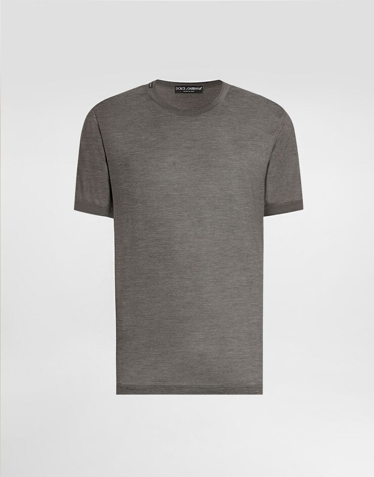 Dolce & Gabbana Silk t-shirt Multicolor G8ST1TG7P0F