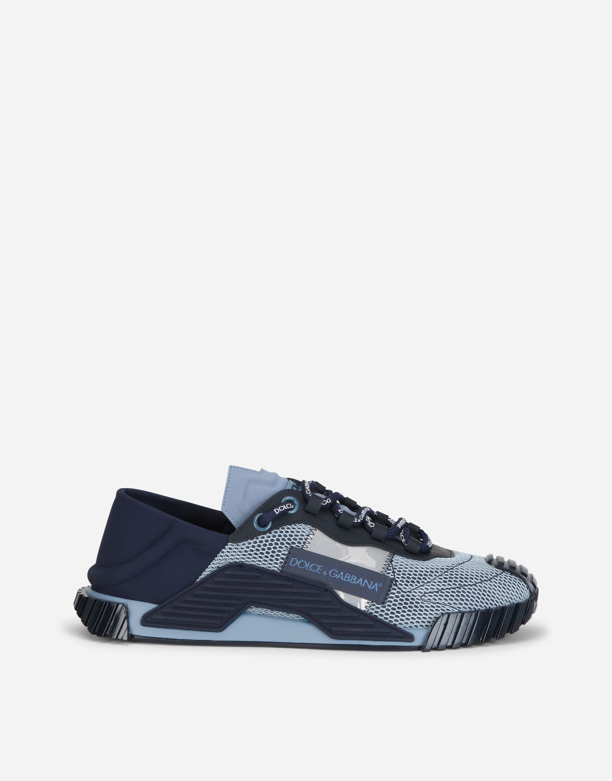 Mixed material NS1 slip on sneakers