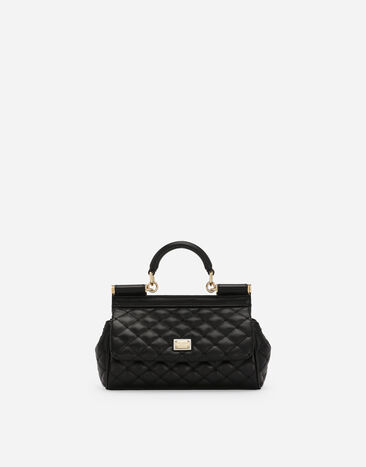 Dolce & Gabbana Bolso de mano Sicily pequeño Negro BB7116AV967