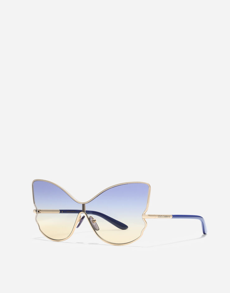 Dolce & Gabbana Солнцезащитные очки формы «бабочка» Blue VG200IVM2EL