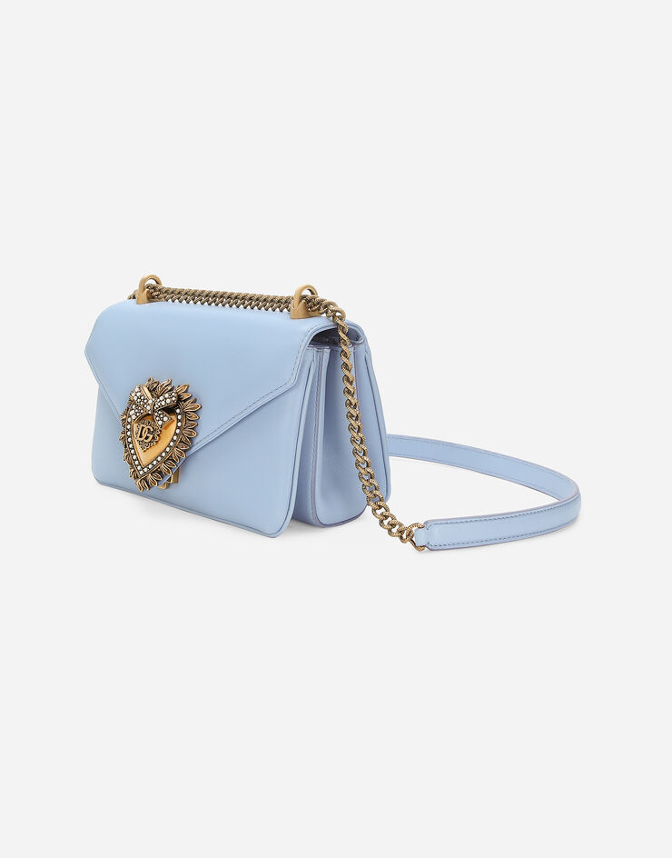 Dolce & Gabbana حقيبة كتف ديفوشن أزرق فاتح BB7475AF984