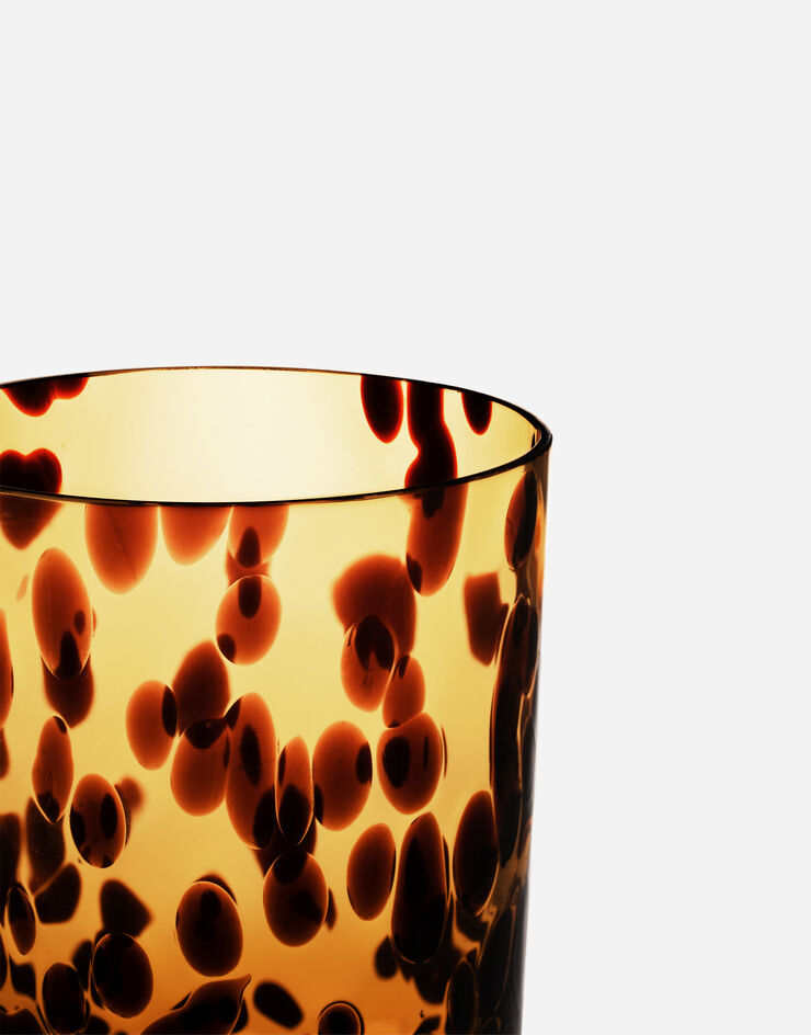 Dolce & Gabbana Hand-Blown Murano Water Glass Multicolor TCB003TCAD1