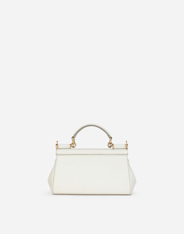 Dolce & Gabbana Маленькая сумка Sicily с короткой ручкой белый BB7116A1001
