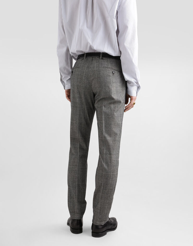 Dolce & Gabbana Single-breasted glen plaid suit Multicolor GK02XTFQBBQ