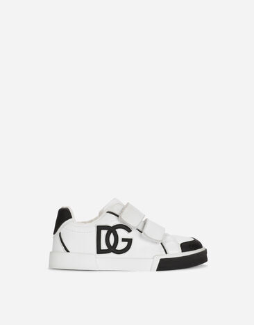 Dolce & Gabbana Zapatilla Portofino Light en piel de becerro Multicolor DA5133AB102