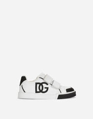 Dolce&Gabbana Calfskin Portofino Light sneakers Black DL0071AL555