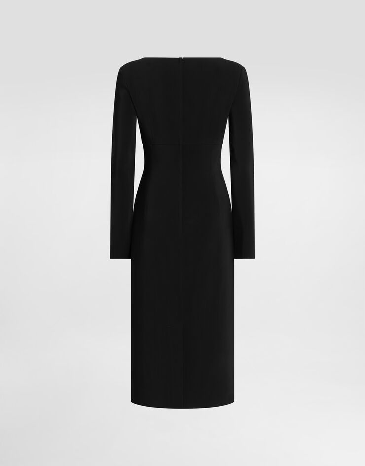 Dolce & Gabbana Cady sheath dress Black F610FTFUIAH