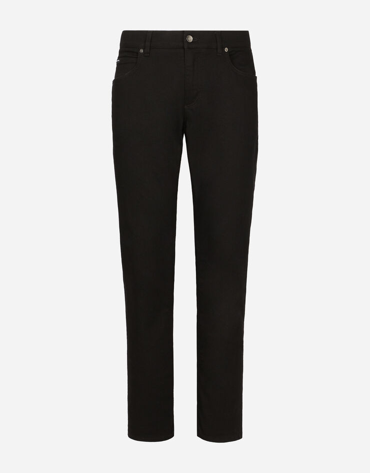 Dolce&Gabbana Черные джинсы стандартного кроя из обработанного эластичного денима разноцветный GYJCCDG8GW6