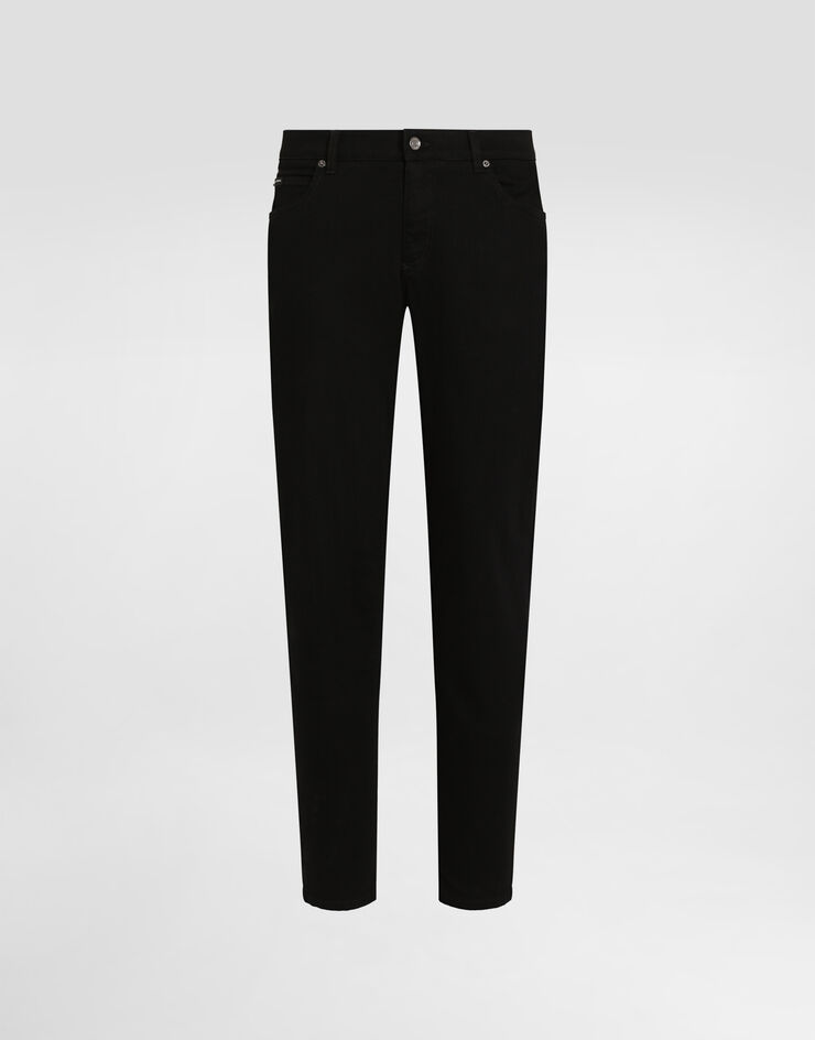 Dolce&Gabbana Jean classique stretch noir lavé Multicolore GYJCCDG8GW6