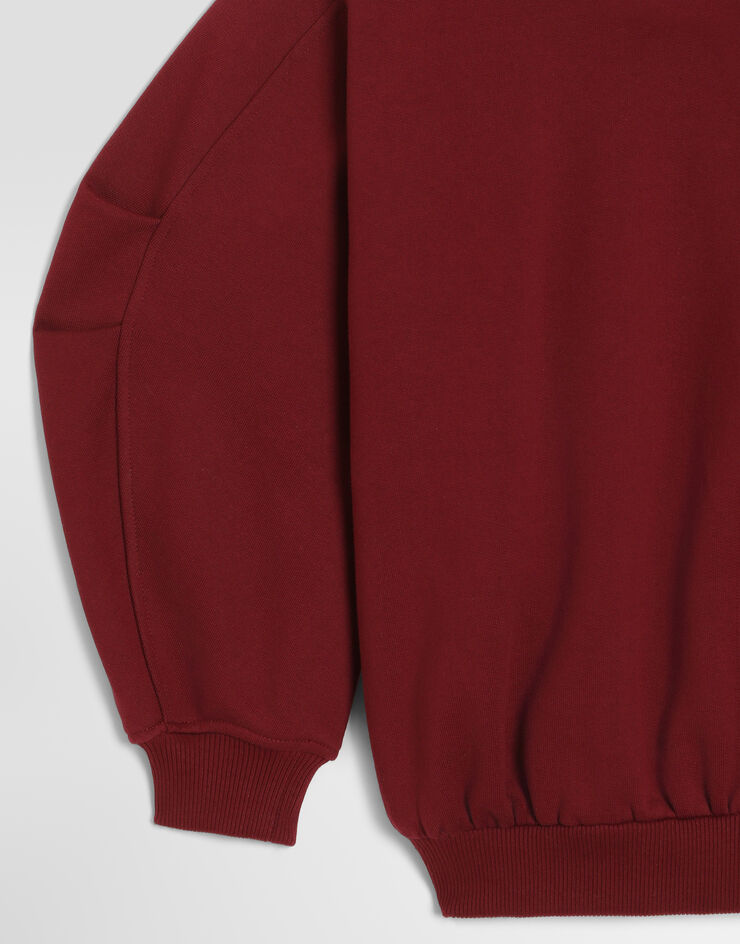 Dolce & Gabbana سويت شيرت من قطن Dolce & Gabbana سويت شيرت من قطن أحمر L5JWCZG7QNV