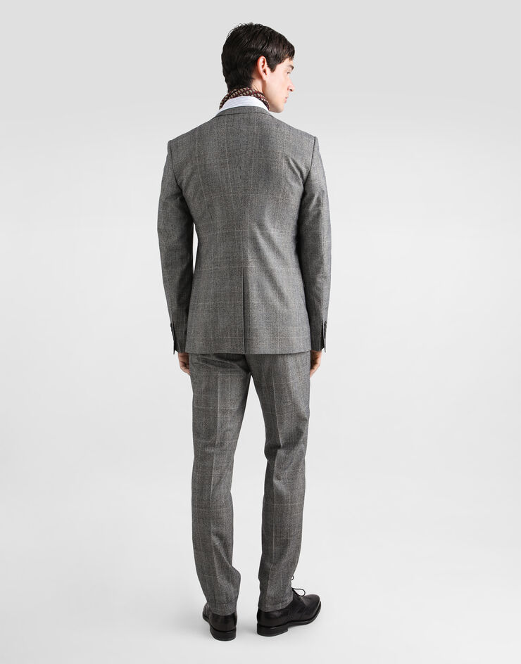 Dolce & Gabbana Single-breasted glen plaid suit Multicolor GK02XTFQBBQ