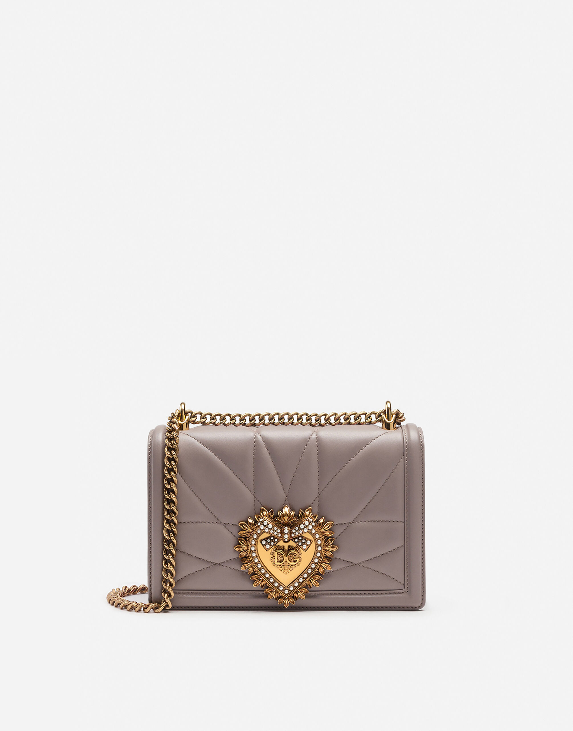 Medium Devotion bag in quilted nappa leather