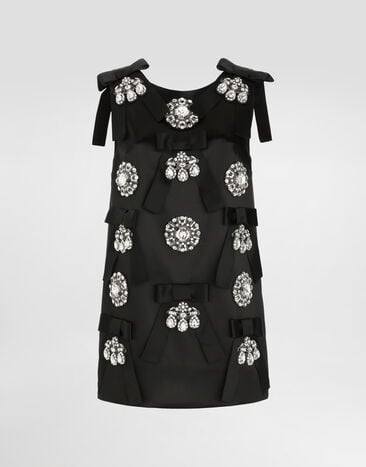 Dolce & Gabbana Dress with embroidery Multicolor F60E9ZGDDIJ