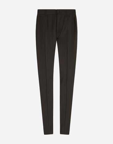 Dolce & Gabbana Pantalones de raya diplomática Multicolor FTCHSTFR2X8