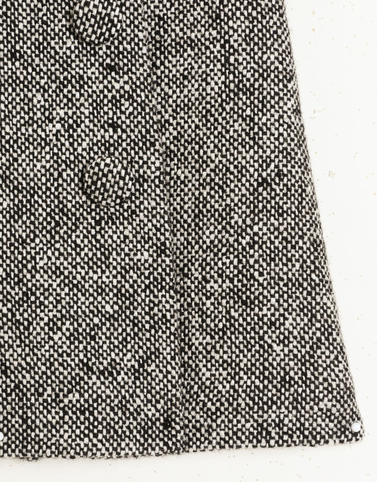 Dolce & Gabbana Birdseye wool blend skirt Multicolor L53Q58FM3FF