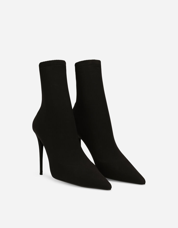 Dolce & Gabbana  Stretch jersey ankle boots Black CT0959AM237