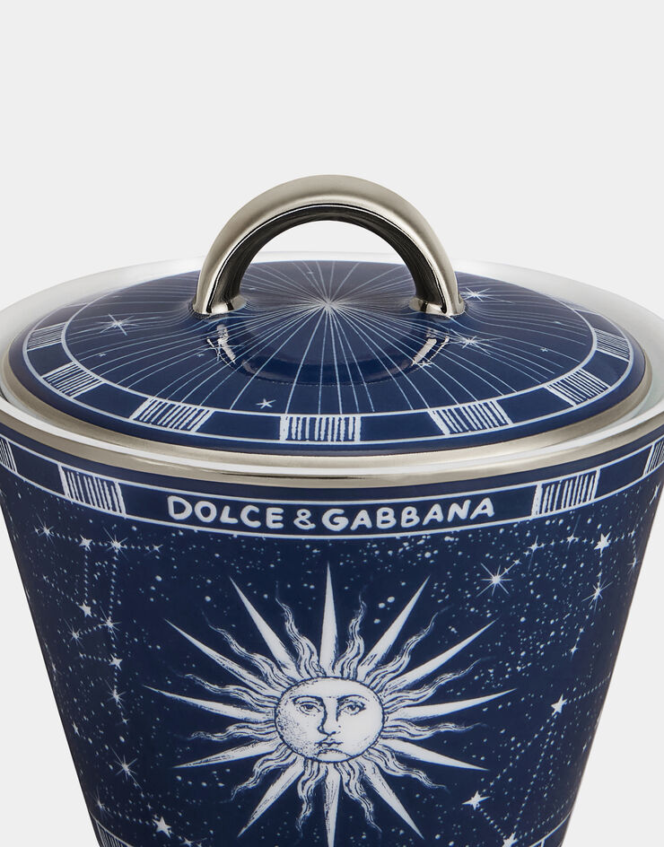 Dolce & Gabbana Porcelain Sugar Bowl Dolce & Gabbana Porcelain Sugar Bowl Multicolor TC0098TCAMT