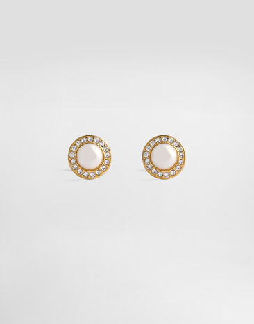 Dolce & Gabbana Round cufflinks Gold WFS1S3W1111