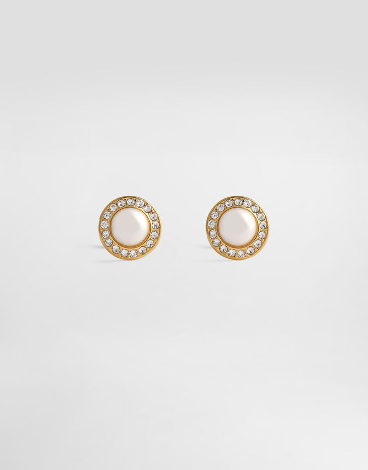 Dolce & Gabbana Round cufflinks Gold WFS1S3W1111