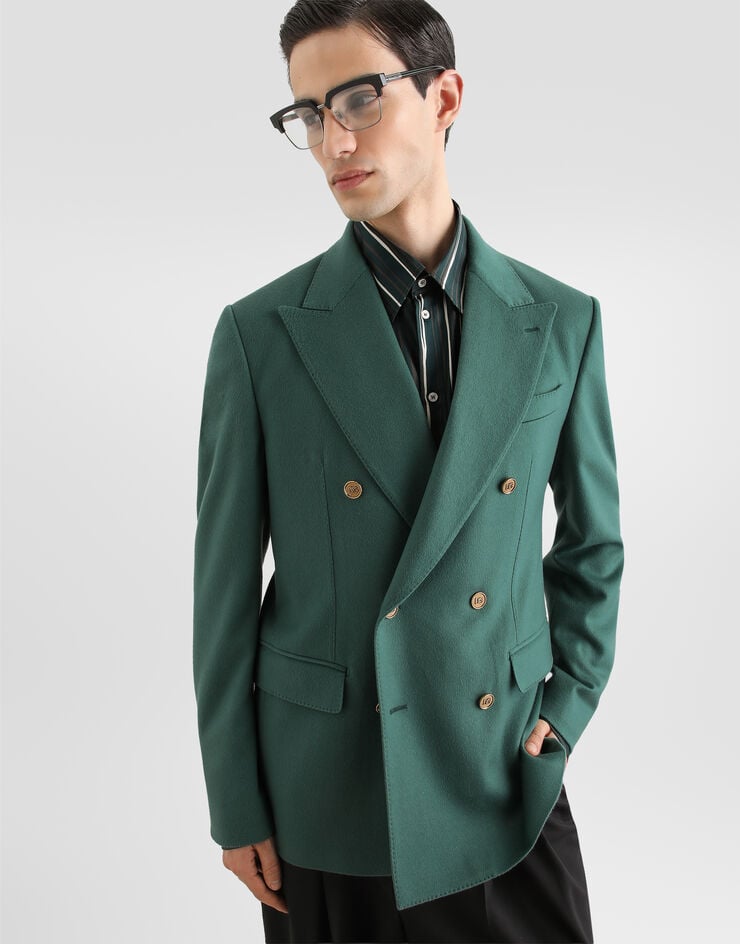 Dolce & Gabbana Sicilia light double-breasted cashmere jacket Dolce & Gabbana Sicilia light double-breasted cashmere jacket G2TV8THU2BZ