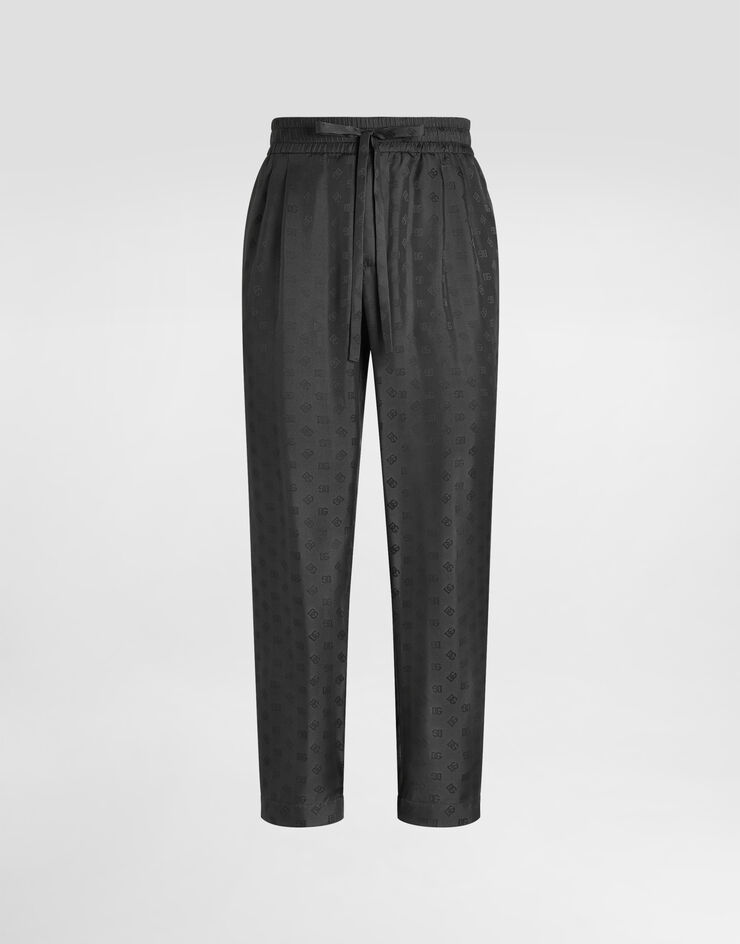 Dolce & Gabbana DG logo jacquard jogging trousers Dolce & Gabbana DG logo jacquard jogging trousers Grey GP12QTFJ1JY