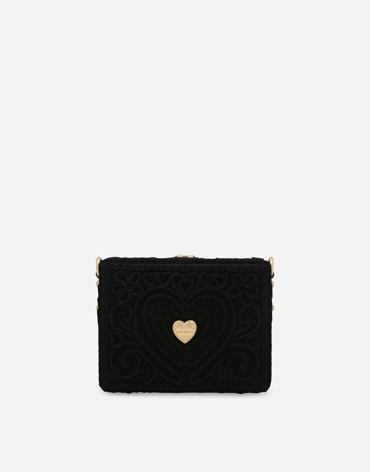 Dolce & Gabbana Dolce Box bag with cordonetto detailing Black BB7165AY579