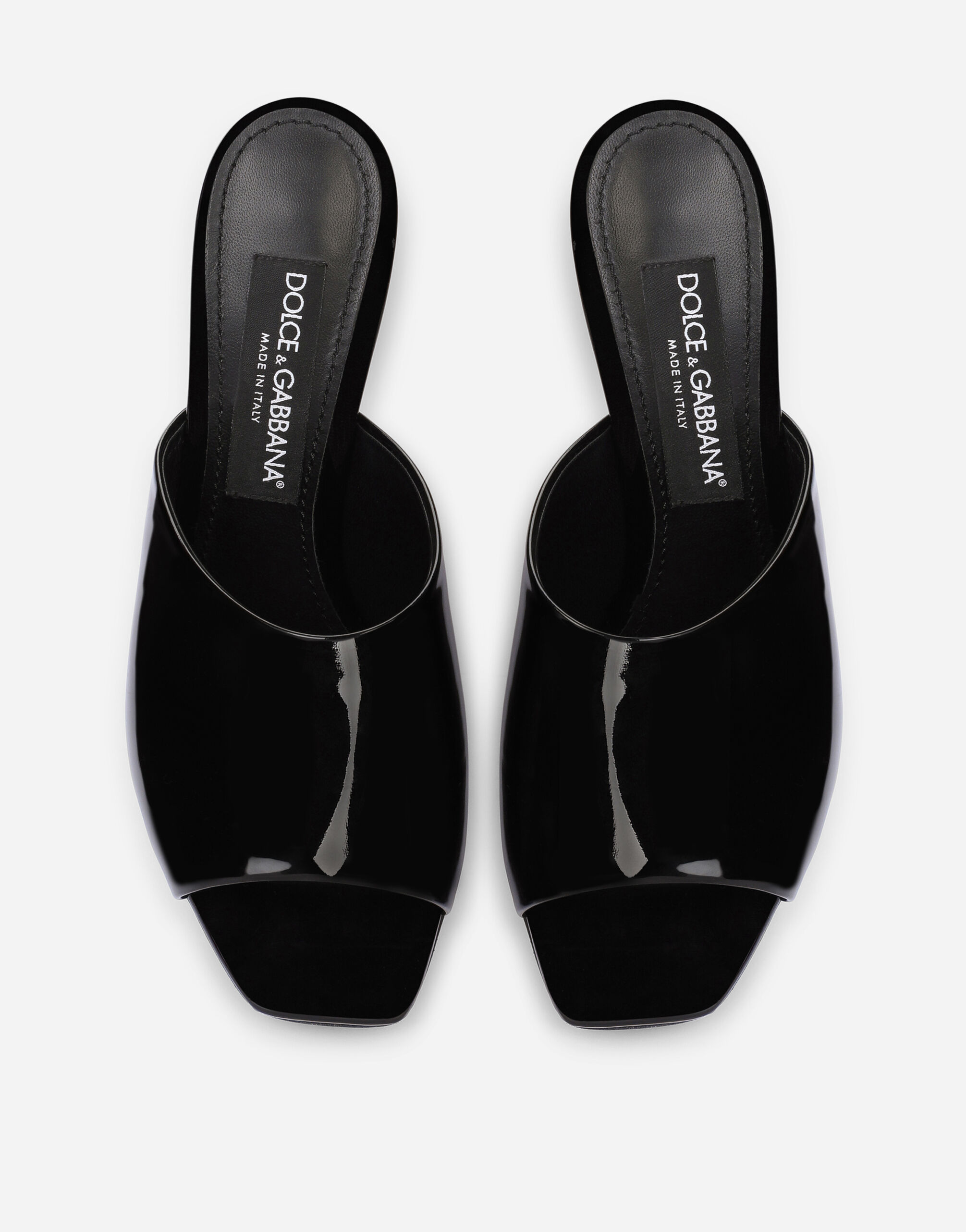CIABATTA TACCO in Black for Women | Dolce&Gabbana®