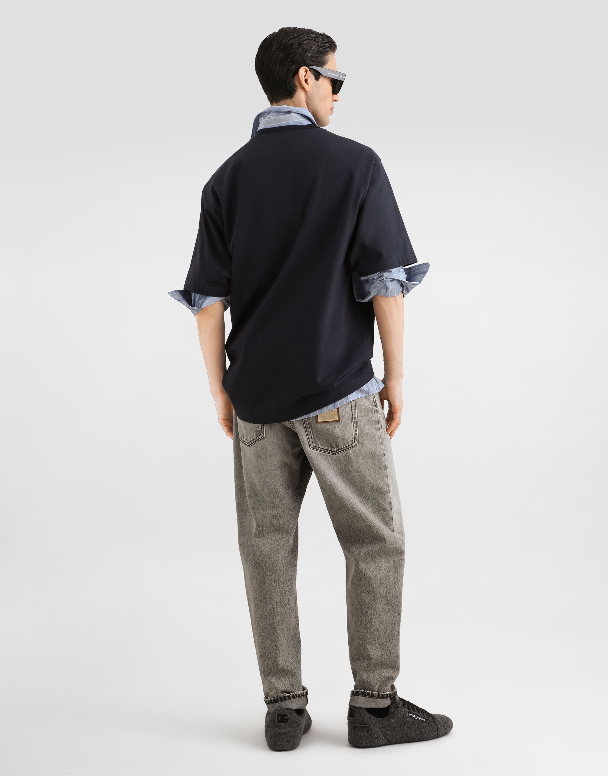 Denim trousers