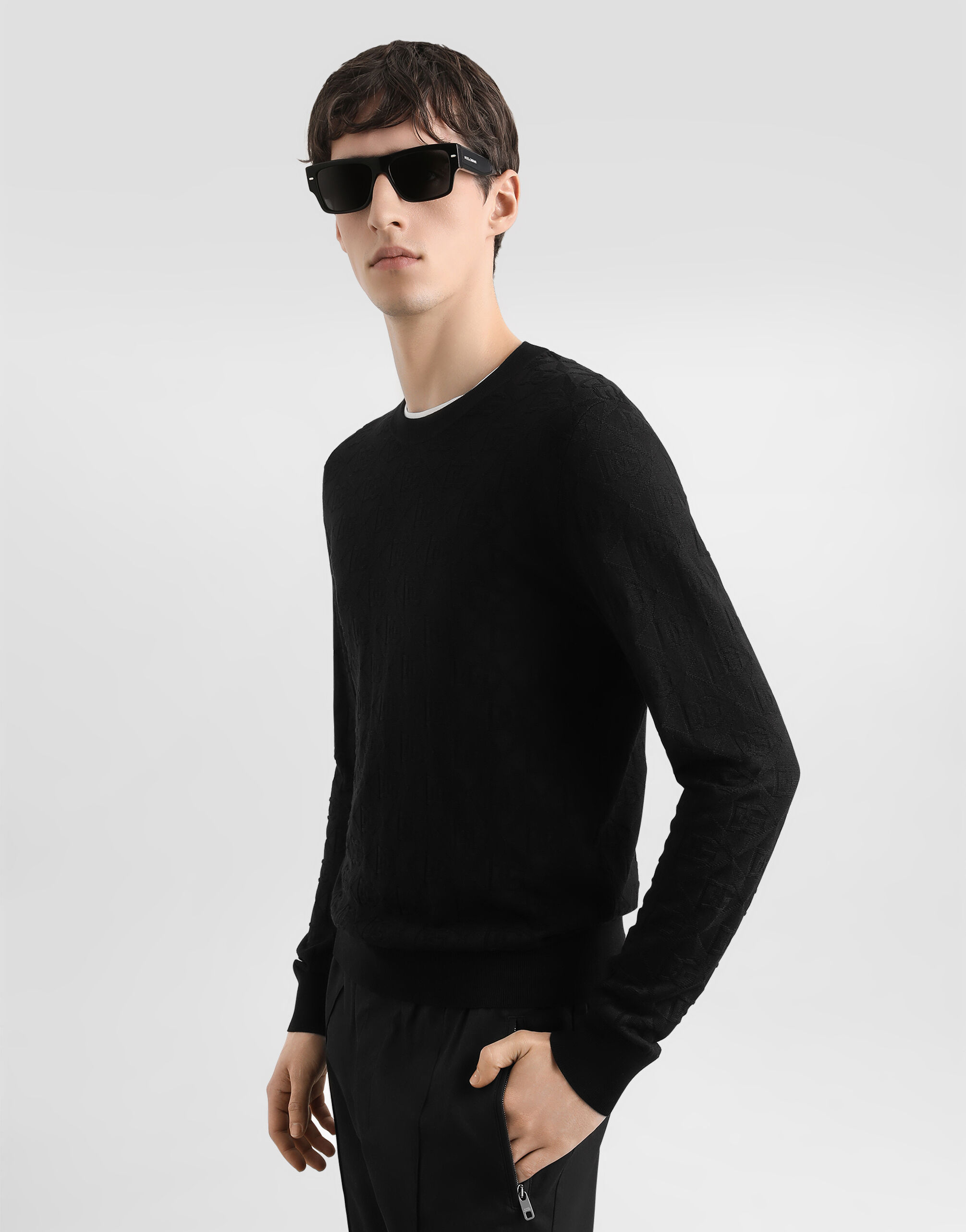 Dolce & Gabbana シルク ボンバージャケット | ブルー | FARFETCH JP