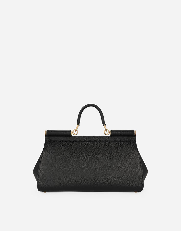 Dolce & Gabbana Удлиненная сумка Sicily с короткой ручкой черный BB7117A1001