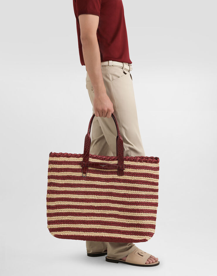 Dolce & Gabbana Raffia shopper Multicolor BM2453A9U63