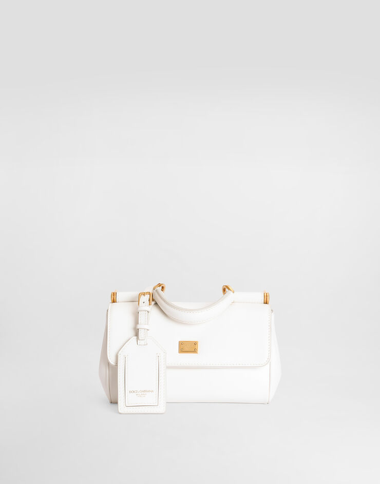 Dolce & Gabbana Mini My Sicily handbag in calfskin Dolce & Gabbana Mini My Sicily handbag in calfskin White BB7864B7321