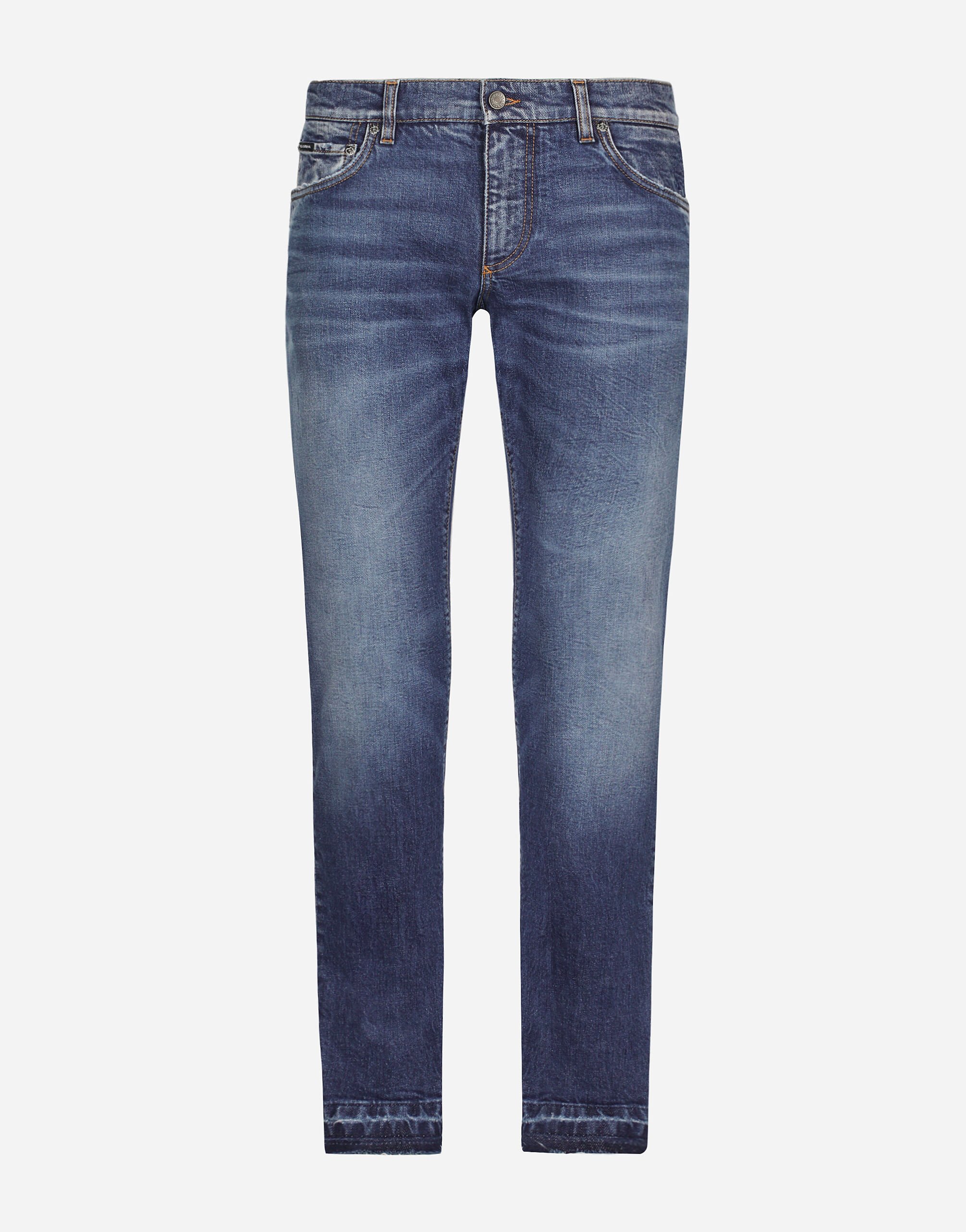 Dolce & Gabbana Jeans Slim Stretchdenim gewaschen Mehrfarbig G5LI1DG8KP6