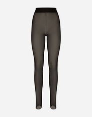 Dolce & Gabbana Tulle leggings Black FTCWXTFUBFZ