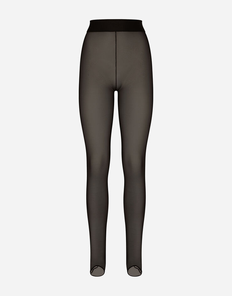 Dolce & Gabbana Tulle leggings Black FTCOGTFLRC2