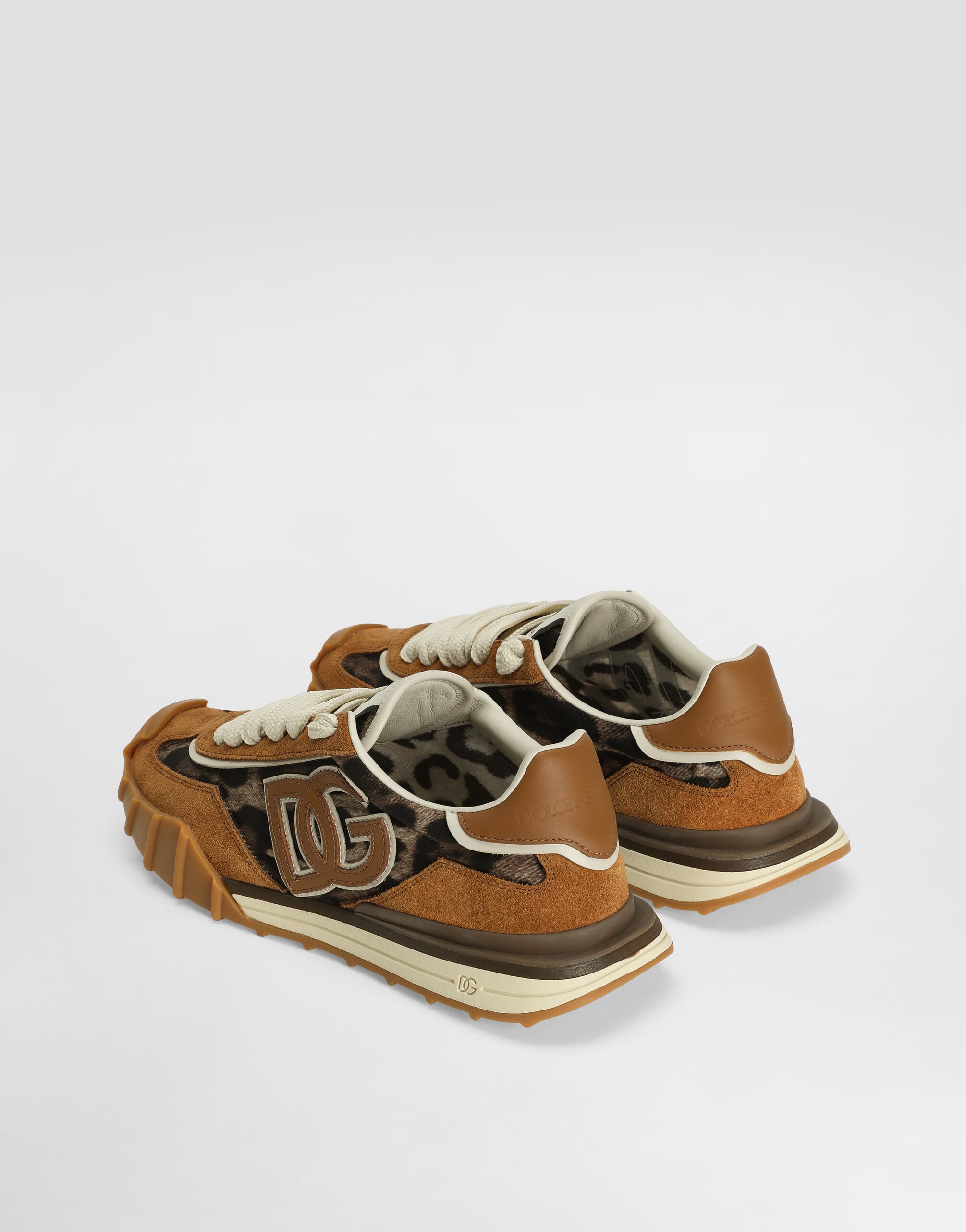 DG athletic fabric sneakers in Print for Women | Dolce&Gabbana®